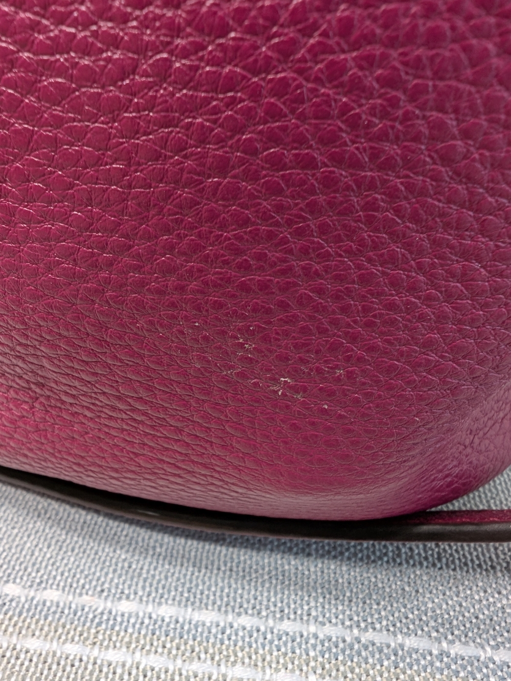Michael Kors Jules Pebbled Leather Mini Drawstring Bucket Bag - Picture 6 of 11